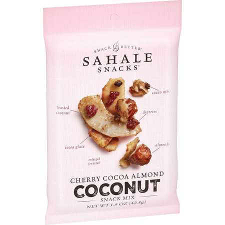 Sahale Snacks Sahale Cherry Cocoa Almond Coconut Snack Mix 1.5 oz. Packet, PK18 9386900086